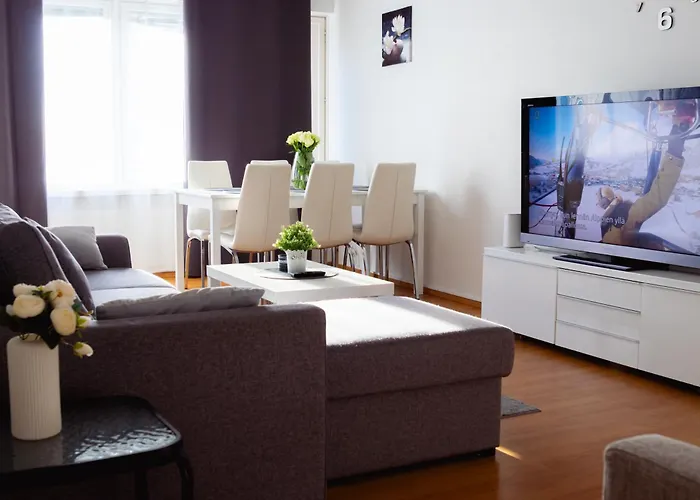 4-room In Center, Parking Apartamento Oulu